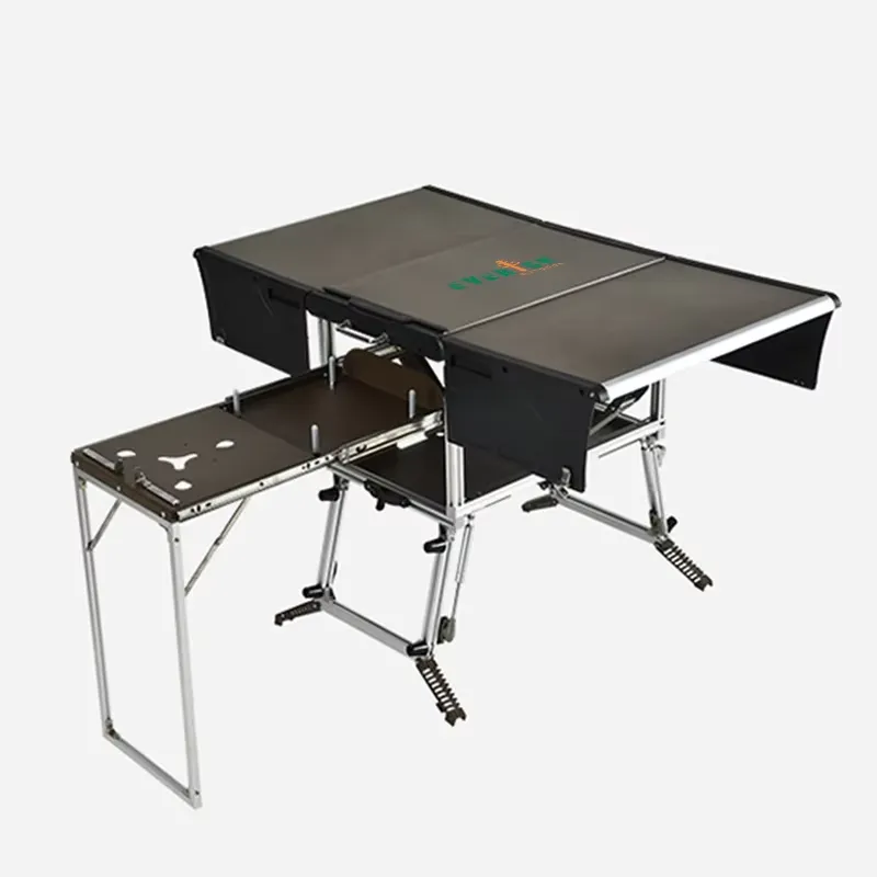 Quality Camping Cooking Set - Hochwertiges Faltbares Outdoor-Camping-Kochset Tragbare Mobile Küche