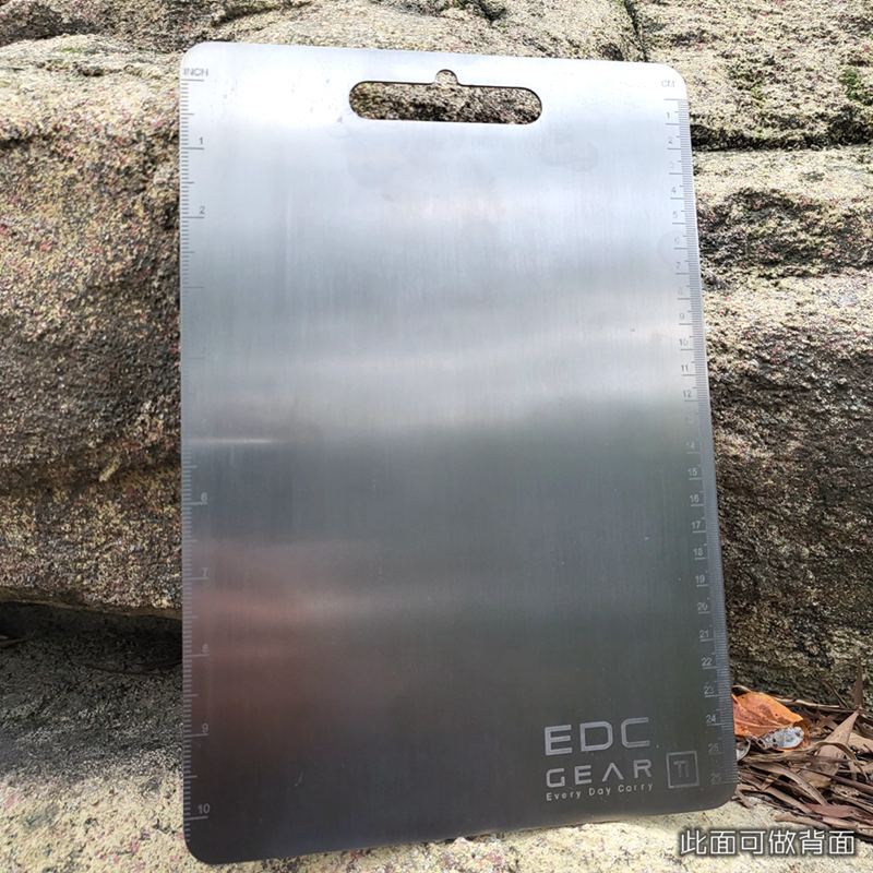 Camping Hiking Cooking - Dicken Titan Legierung Schneiden Bord Für
