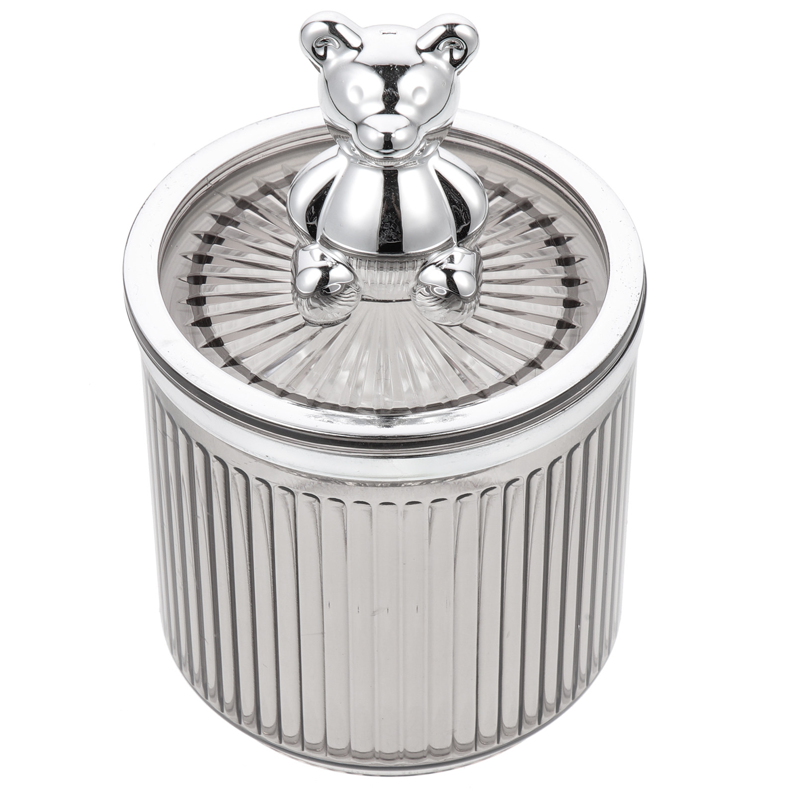 Bear Canister Food - Bärenförmiges Glas Transparente Keksdose Lebensmittelbehälter für