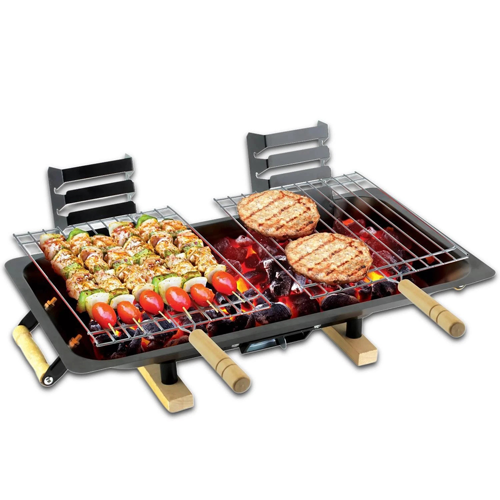 Camp Grill Portable Folding - Tragbarer, moderner Kebab-Grill aus Eisen, gefalteter