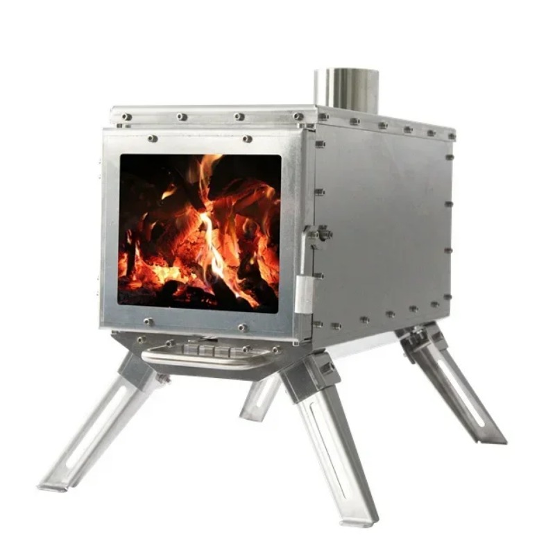 Camping Cooking Materials - Neuestes Produkt Tragbarer, zusammenklappbarer Camp-Kochherd für