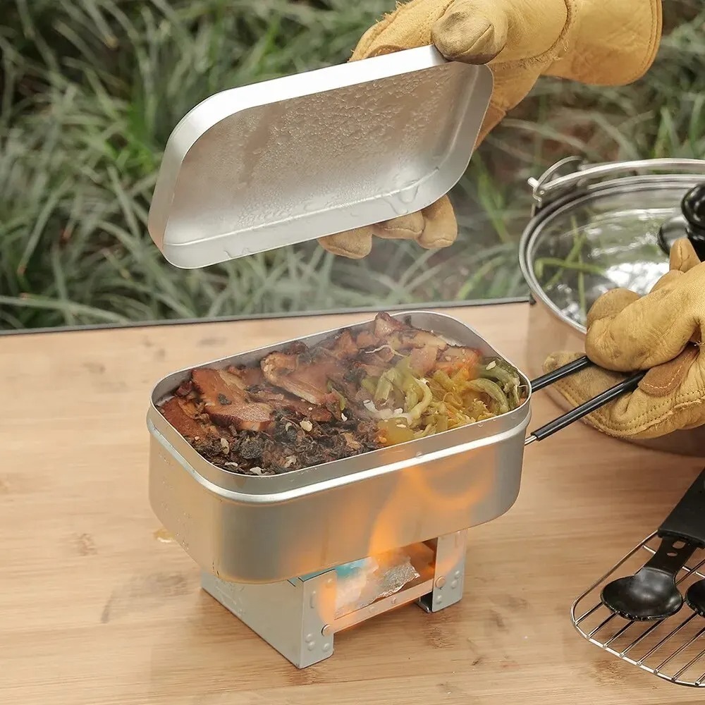Ultraleichtes Geschirr, Campin – Camping Cooking And Cutlery Set Bewertung und Preis