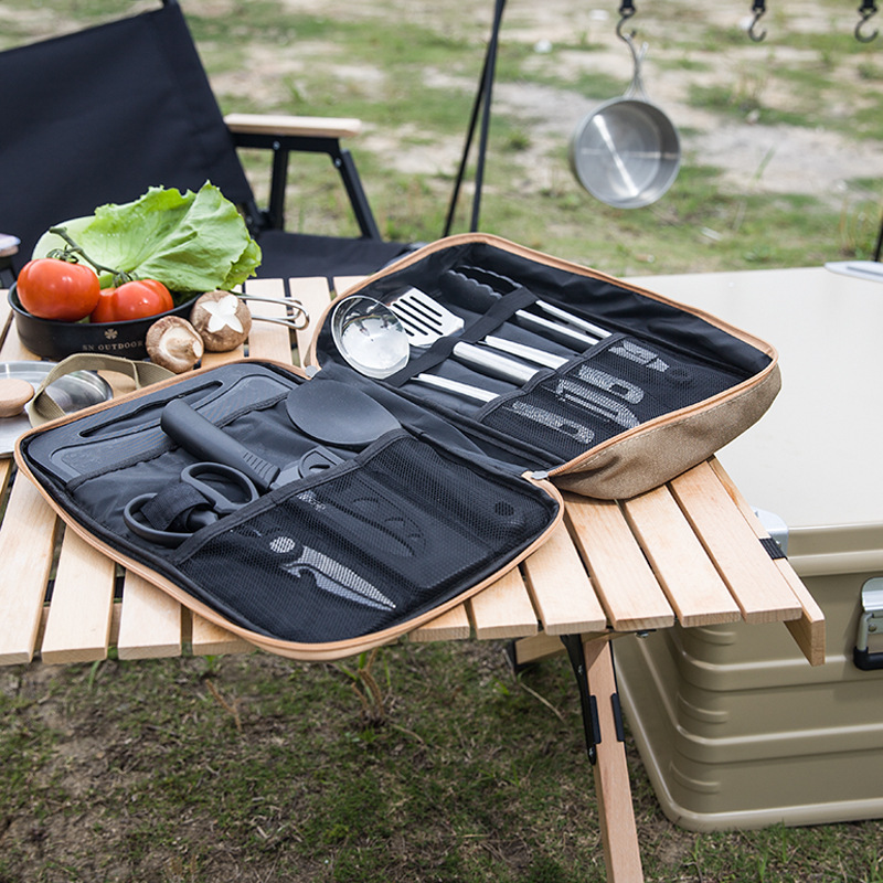 8-teiliges Camping-Kochgeschir – Camping Cooking And Cutlery Set Bewertung und Preis