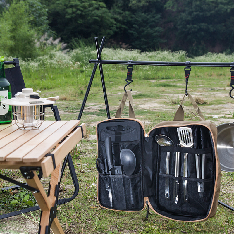 8-teiliges Camping-Kochgeschir – Camping Cooking And Cutlery Set Bewertung und Preis