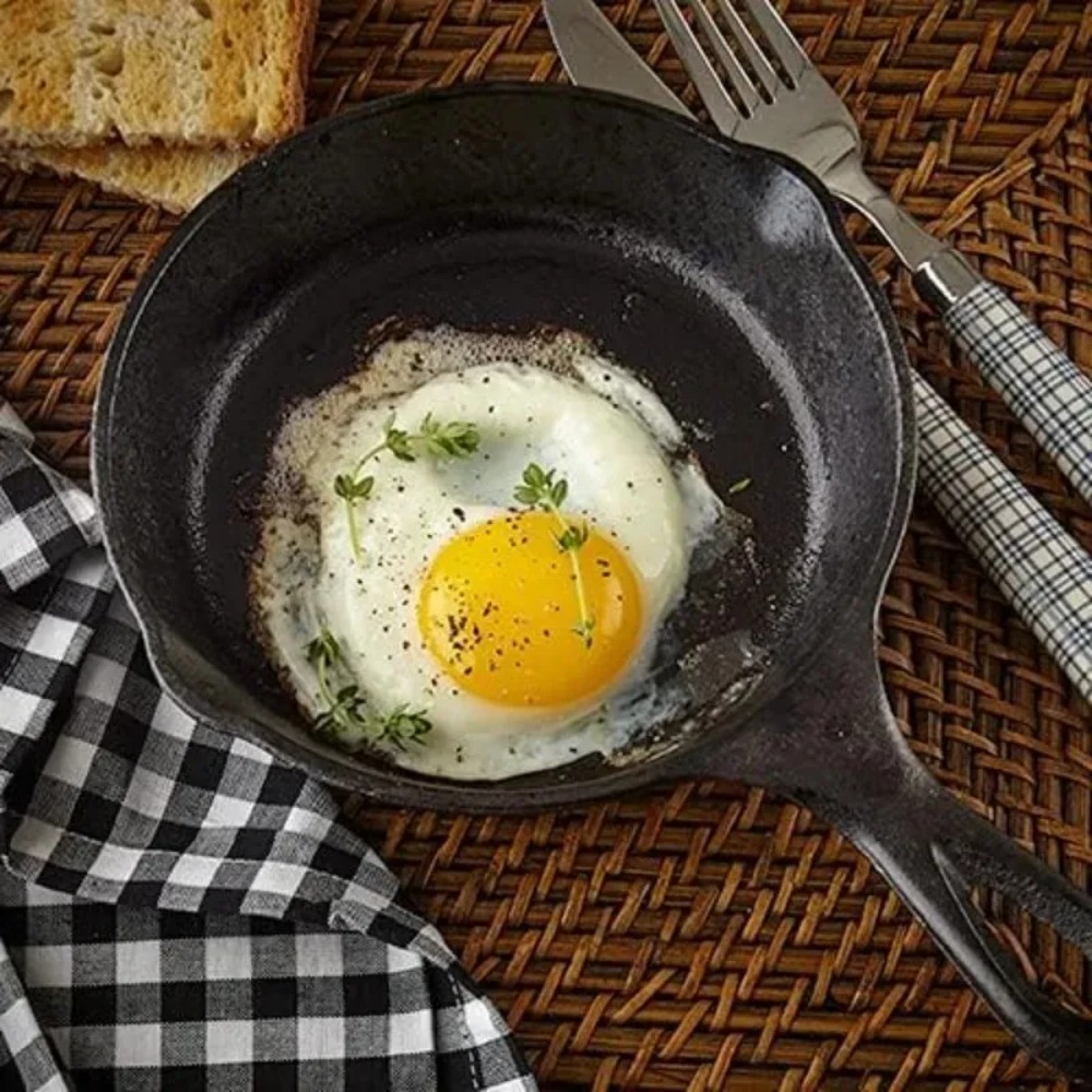 1 Stück 20CM Voreingebrannte O – Camping Cooking Cast Iron Bewertung und Preis