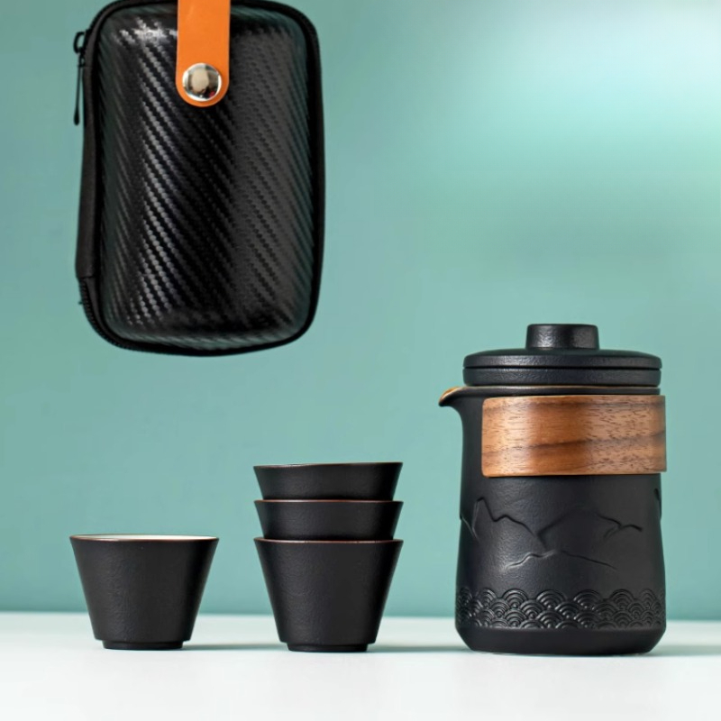 Tragbares Reise-Teeset, ein To – Camping Cooking Utilities Bewertung und Preis