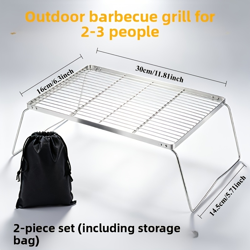 Tragbarer, faltbarer Lagerfeue – Camping Cooking Utilities Bewertung und Preis