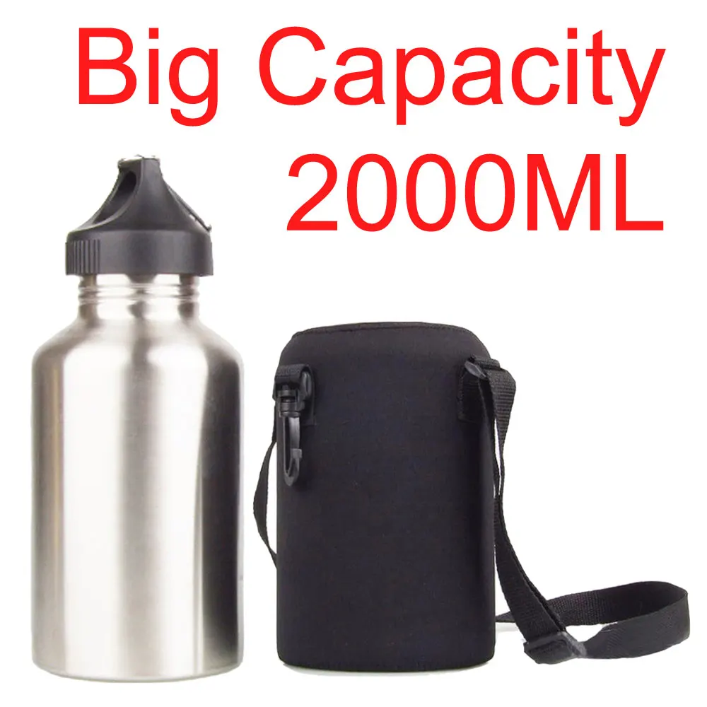 2000 ml Sport-Wasserflaschen-S – Camping Cooking Bag Bewertung und Preis
