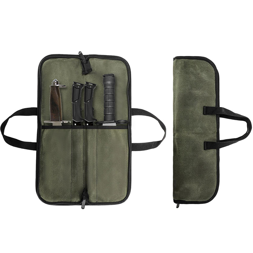 Gewachste Leinwand-Messerrolle – Camping Cooking Utilities Bewertung und Preis