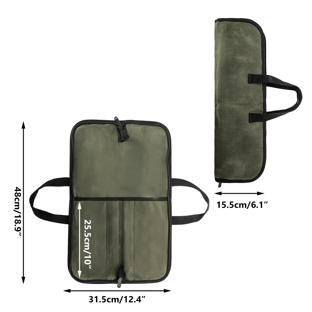 Gewachste Leinwand-Messerrolle – Camping Cooking Utilities Bewertung und Preis