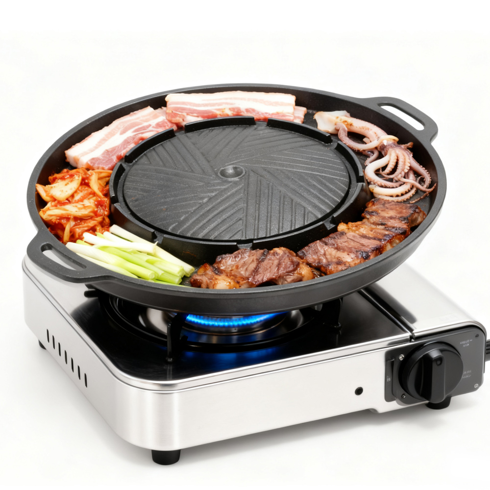 KOSUN Koreanische BBQ-Grillpfa – Camping Cooking Disc Bewertung und Preis
