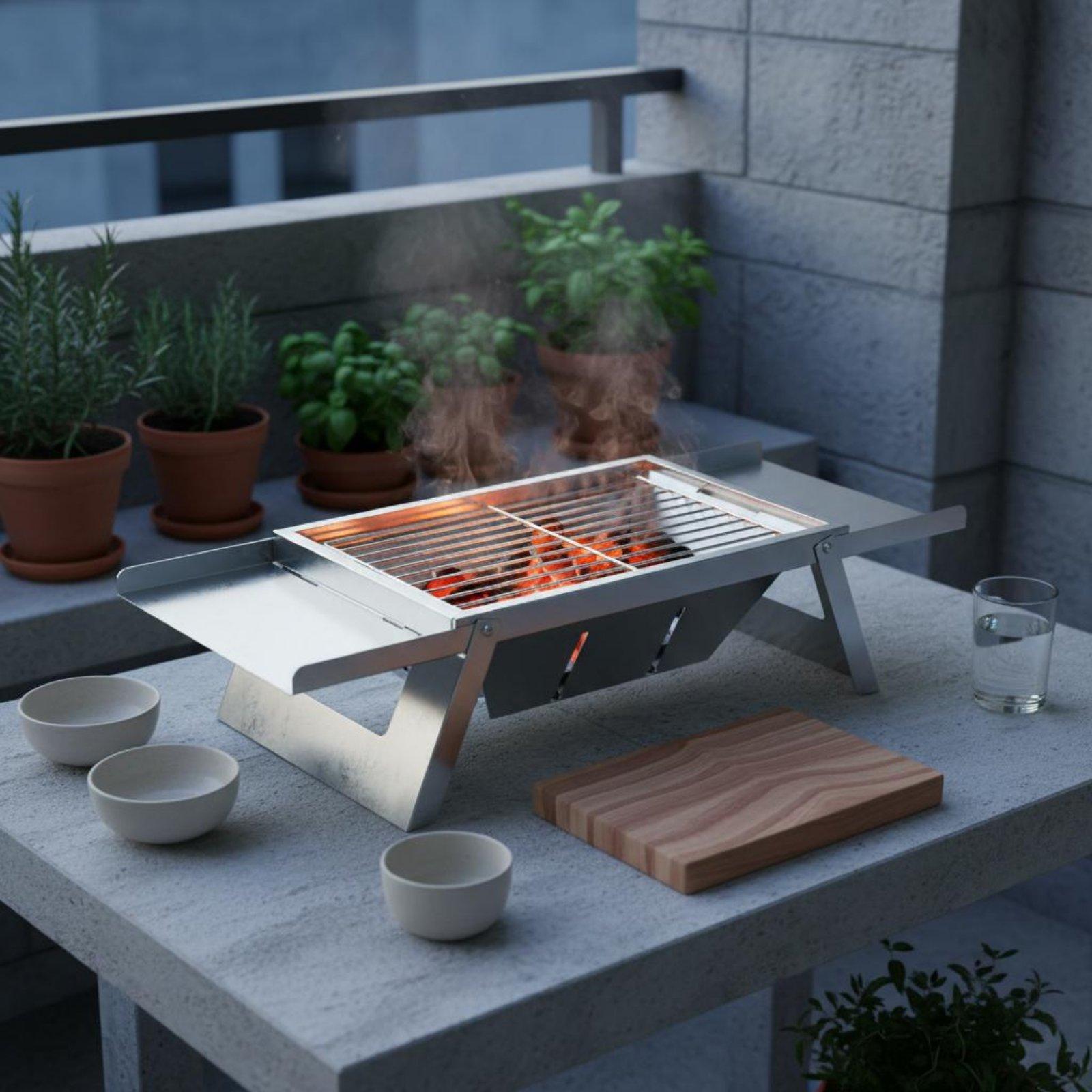 Tragbarer Klappgrill aus Edels – Camp Grill Portable Folding Bewertung und Preis