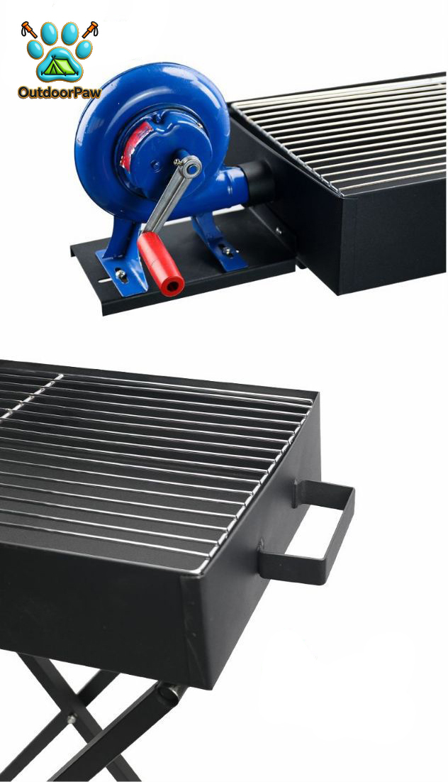 Tragbarer, faltbarer Edelstahl – Camp Grill Portable Folding Bewertung und Preis