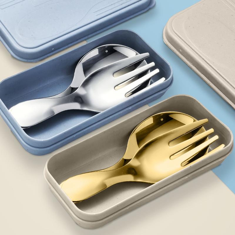 Edelstahl-Geschirr-Set, Löffel – Camping Hiking Cooking Bewertung und Preis