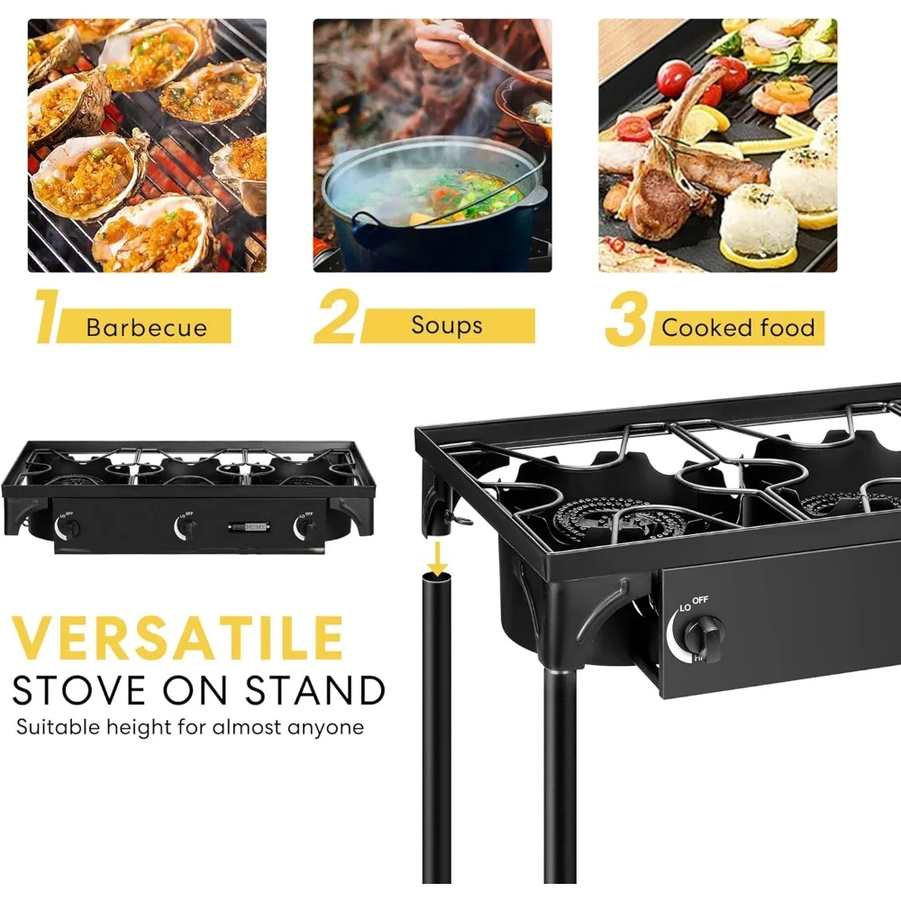 Extra großer Holzkohlegrill mi – Camping Cooking Materials Bewertung und Preis