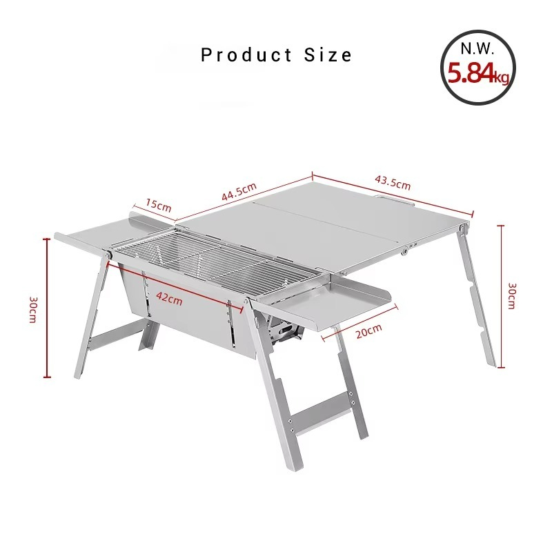 Tragbarer Edelstahl Outdoor Ca – Camp Grill Portable Folding Bewertung und Preis