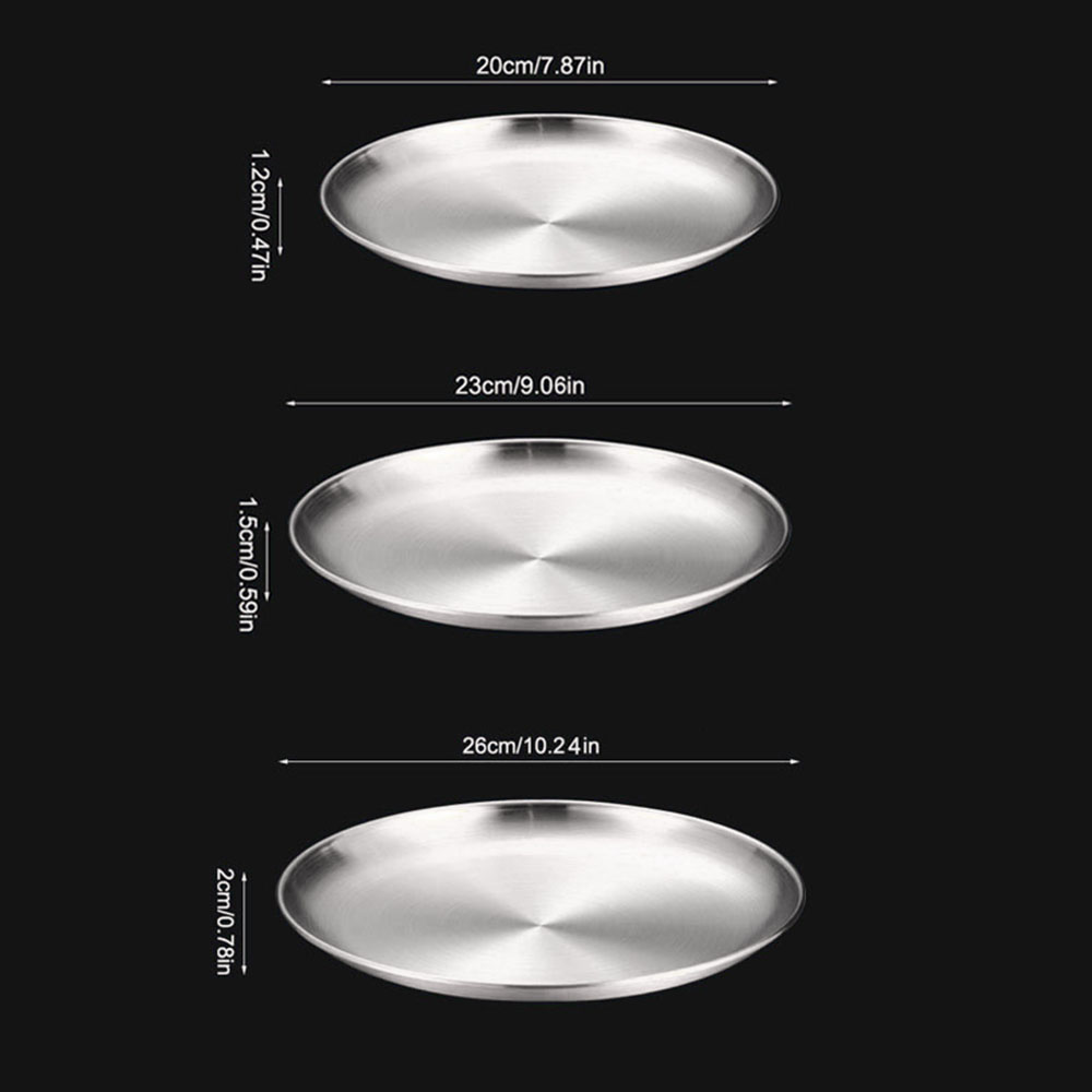 8Pcs Metall Esszimmer Gericht  – Camping Cooking Disc Bewertung und Preis