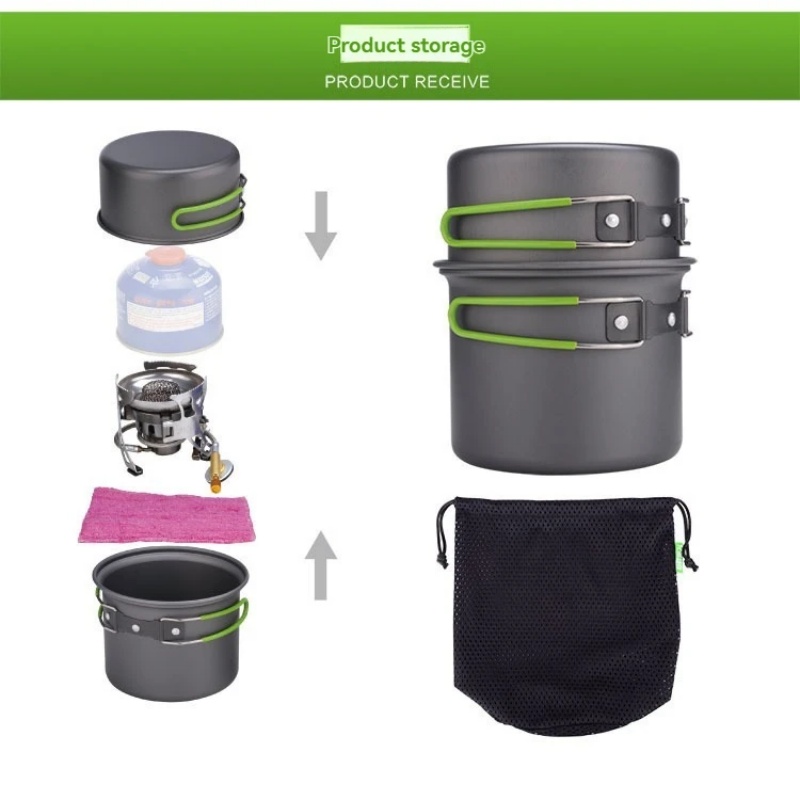 BRS-T15A Camping-Kochgeschirr- – Camping Hiking Cooking Bewertung und Preis