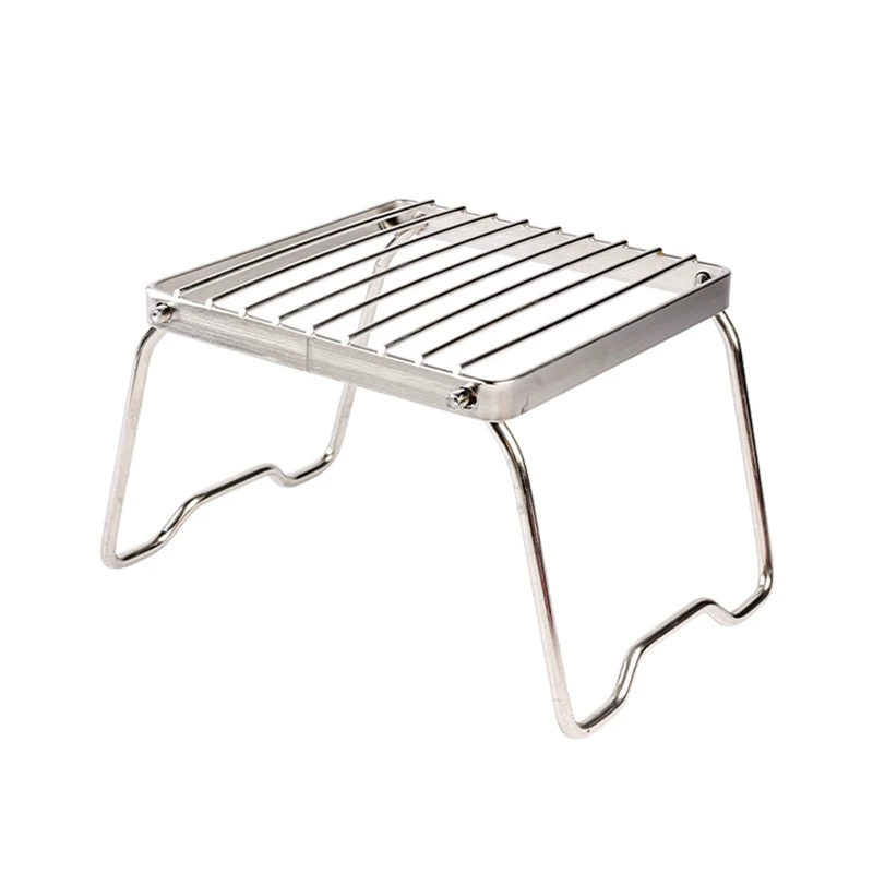 Outdoor Edelstahl Herd Halter  – Camp Grill Portable Folding Bewertung und Preis