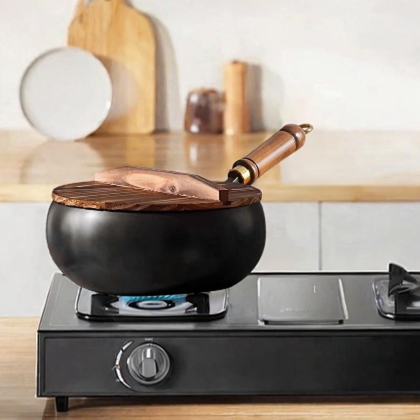 Nicht beschichteter Wok, chine – Camping Cooking Cast Iron Bewertung und Preis