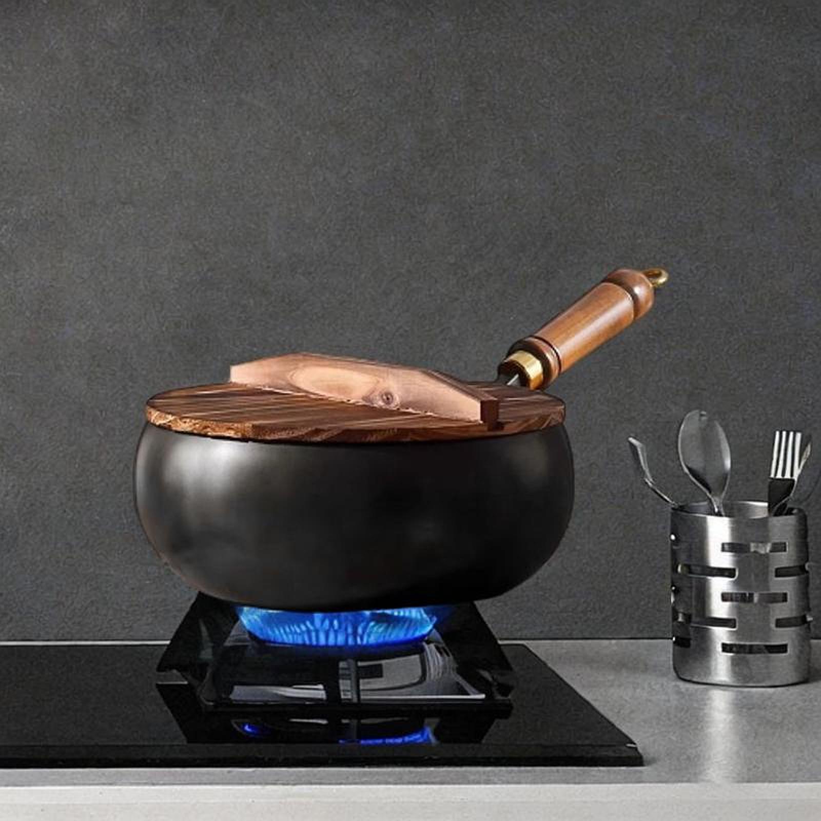 Nicht beschichteter Wok, chine – Camping Cooking Cast Iron Bewertung und Preis