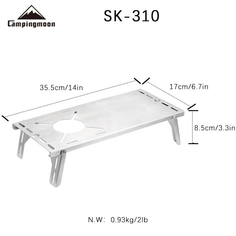 CAMPINGMOON SK-310 Multifunkti – Camping Cooking Table With Storage Bewertung und Preis