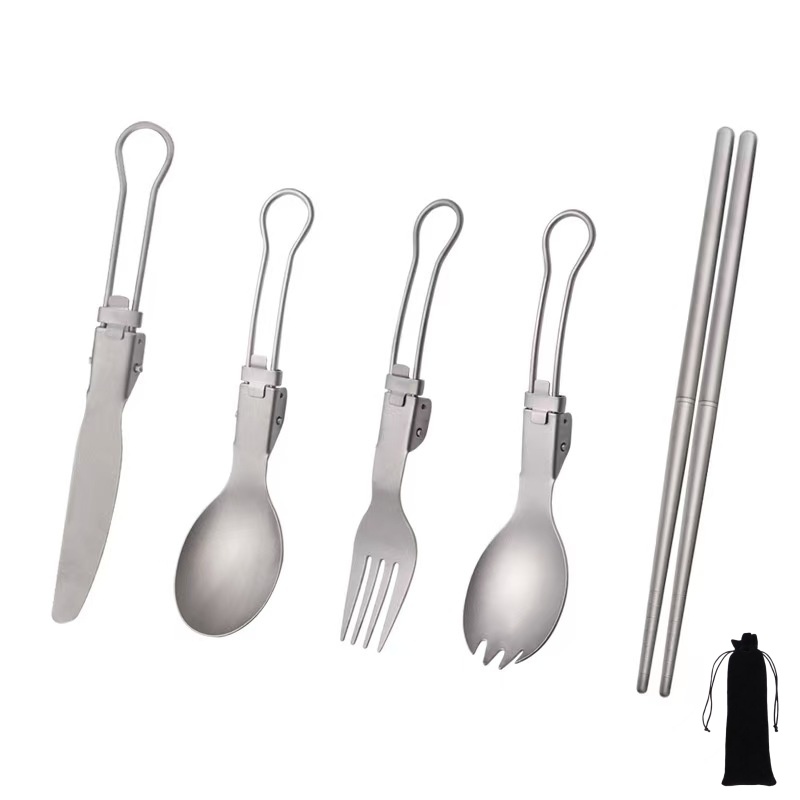 Titan-Klappbesteck-Set mit Gab – Camping Cooking And Cutlery Set Bewertung und Preis