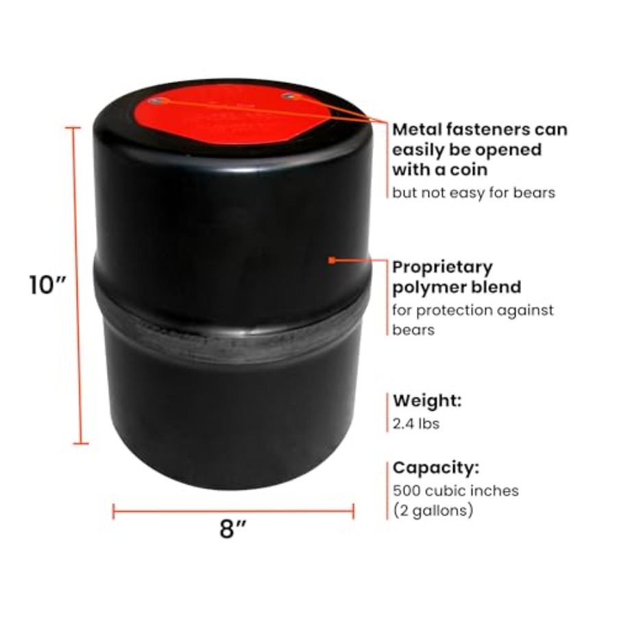 Bärenresistenter Lebensmittelb – Bear Canister Food Bewertung und Preis