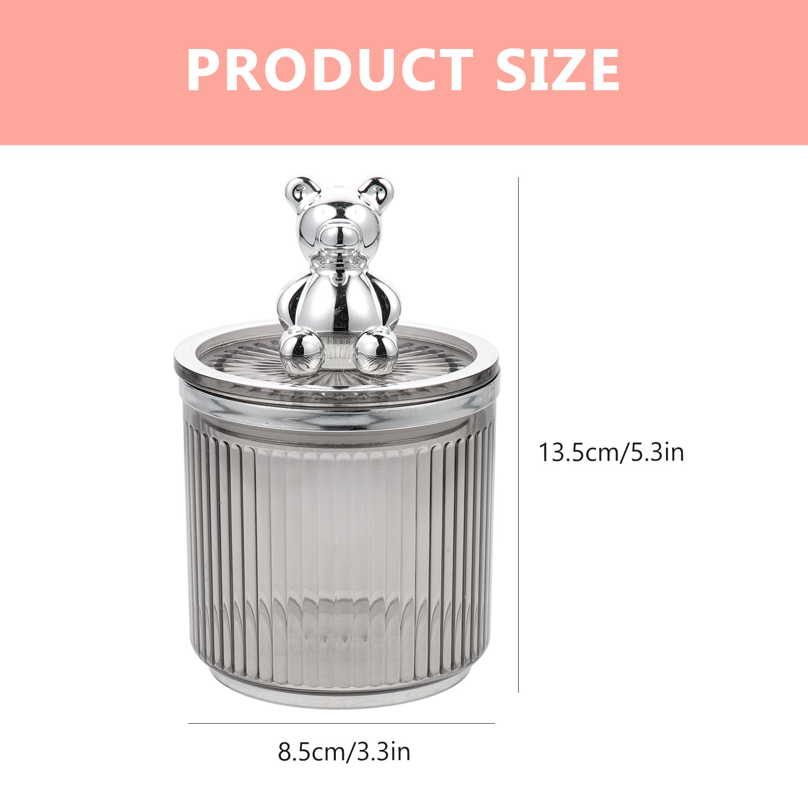 Bärenförmiges Glas Transparent – Bear Canister Food Bewertung und Preis