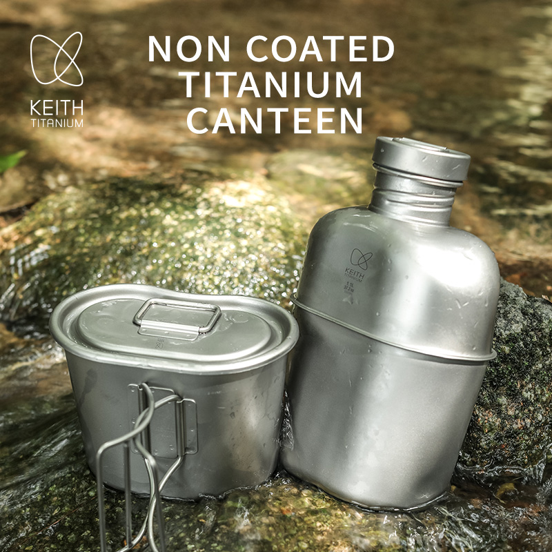KEITH Reines Titan-Feldflasche – Camping Hiking Cooking Bewertung und Preis