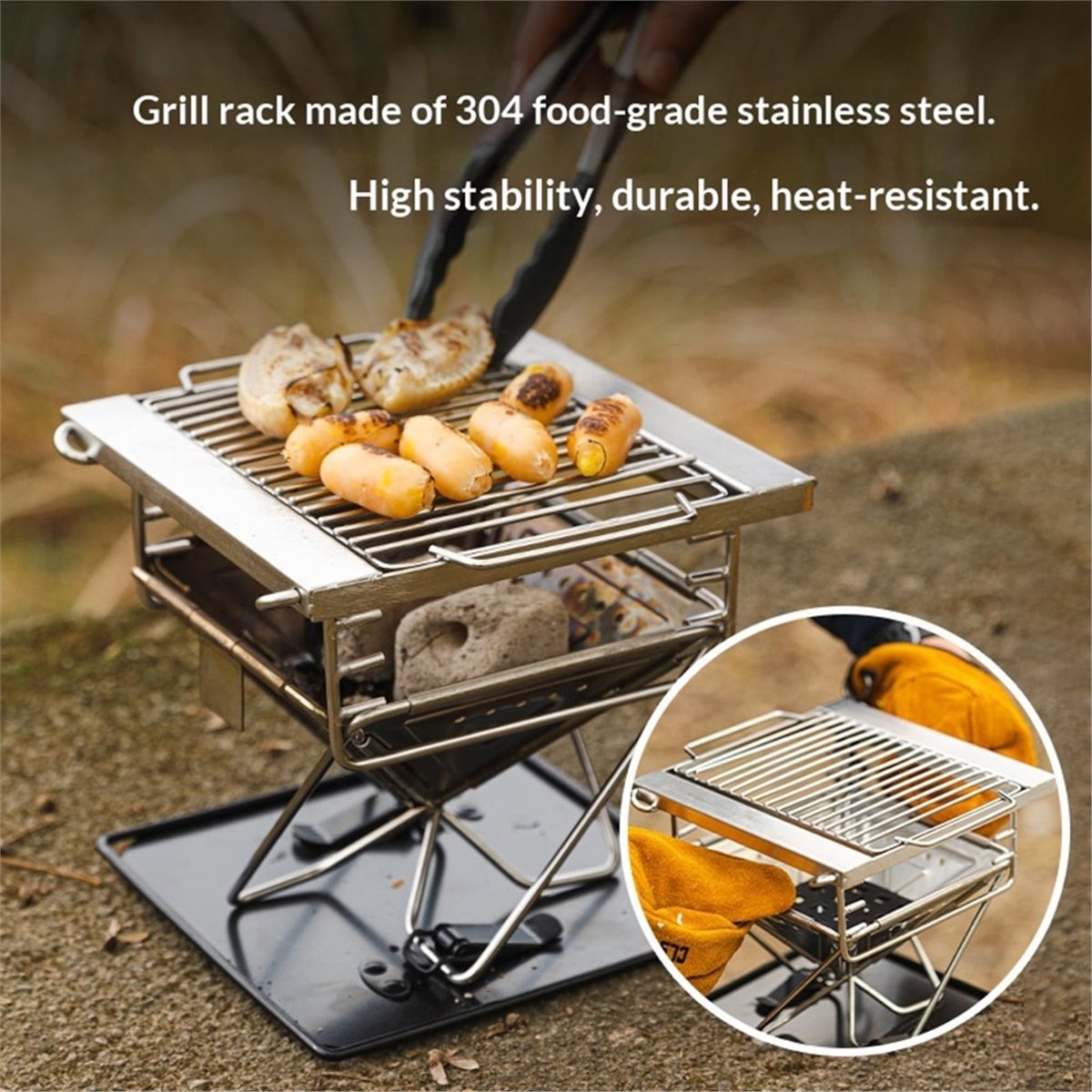 M10K Outdoor Camping Klappgril – Camp Grill Portable Folding Bewertung und Preis