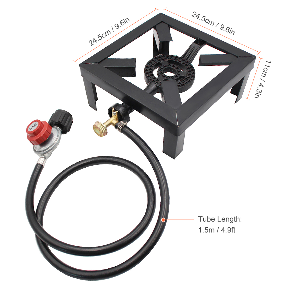Tomshoo 8 kW Gaskochring, Guss – Camping Cooking Cast Iron Bewertung und Preis