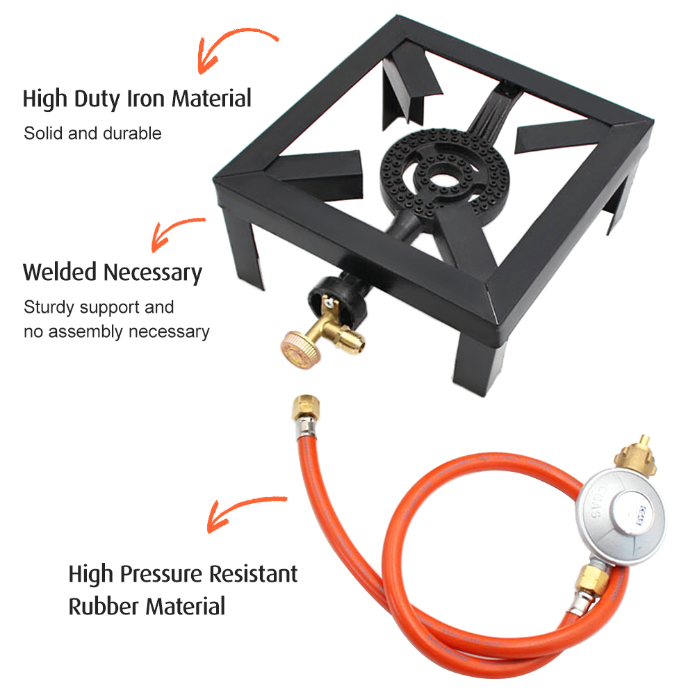 Tomshoo 8 kW Gaskochring, Guss – Camping Cooking Cast Iron Bewertung und Preis