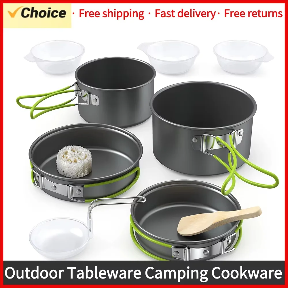 Outdoor-Kochgeschirr-Set für 2 – Camping Cooking Materials Bewertung und Preis