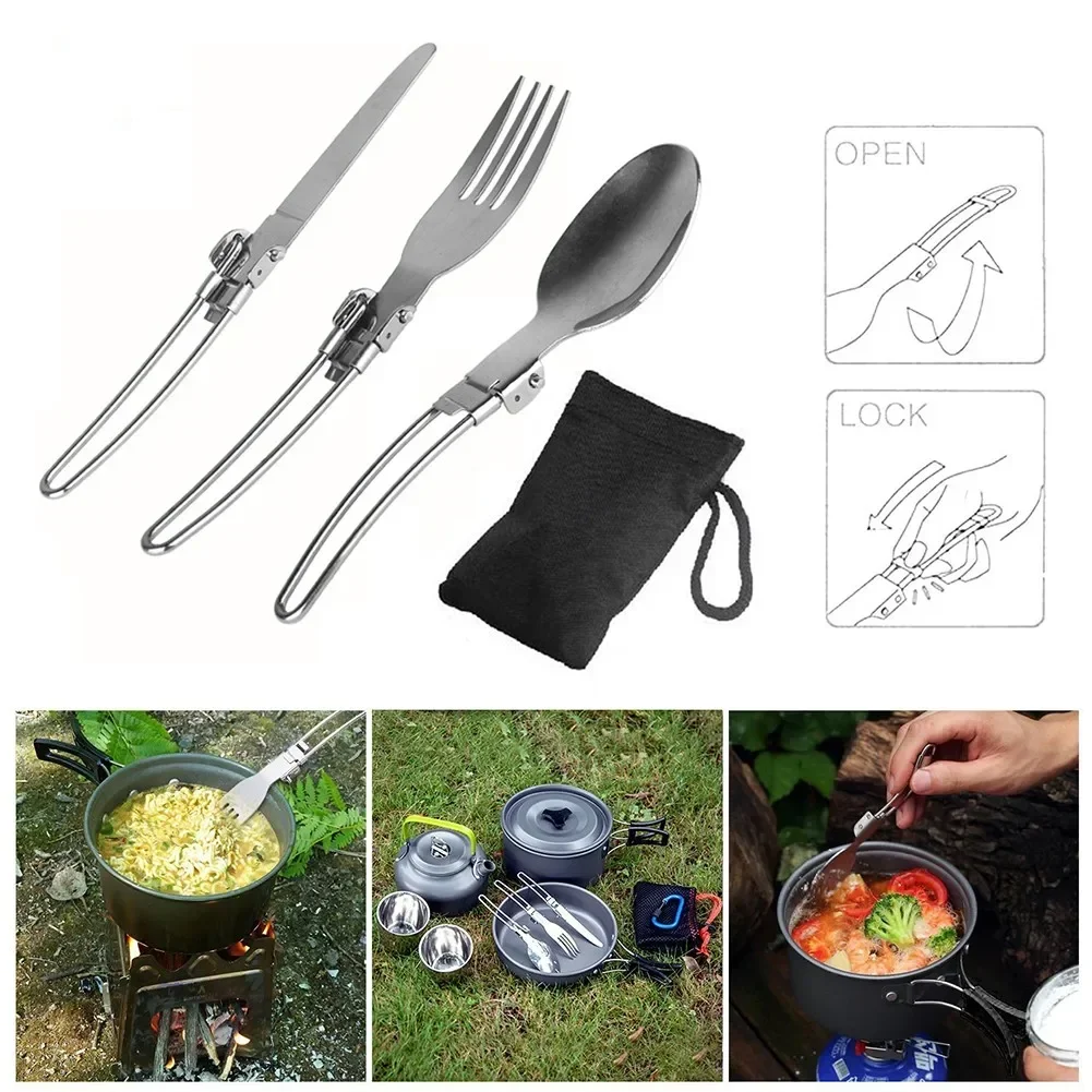 1Set Outdoor Camping Picknick  – Camping Cooking And Cutlery Set Bewertung und Preis
