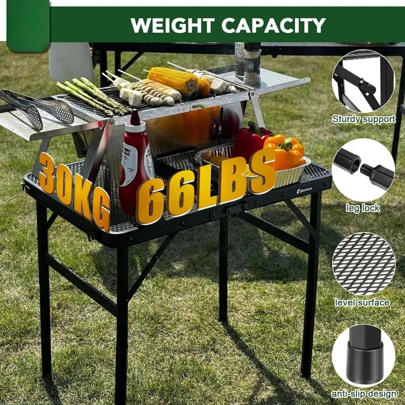 Klapptisch aus Aluminiumlegier – Camp Grill Portable Folding Bewertung und Preis