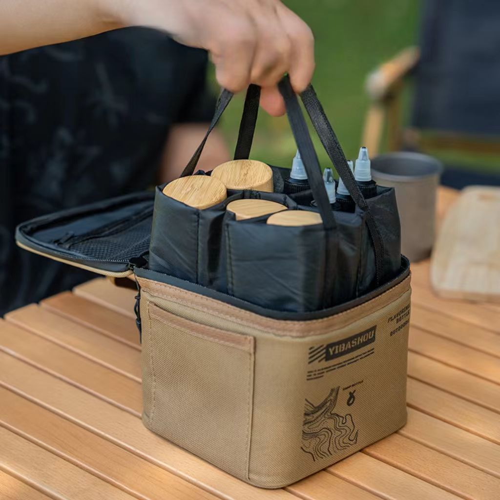 Tragbarer Camping-Outdoor-Küch – Camping Cooking Materials Bewertung und Preis