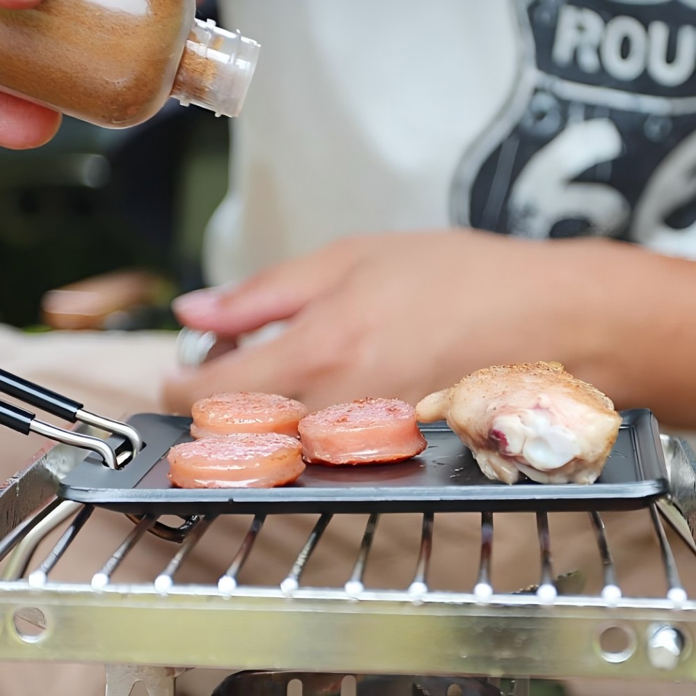 Camping-Bratpfanne Tragbare Ou – Camping Cooking Disc Bewertung und Preis