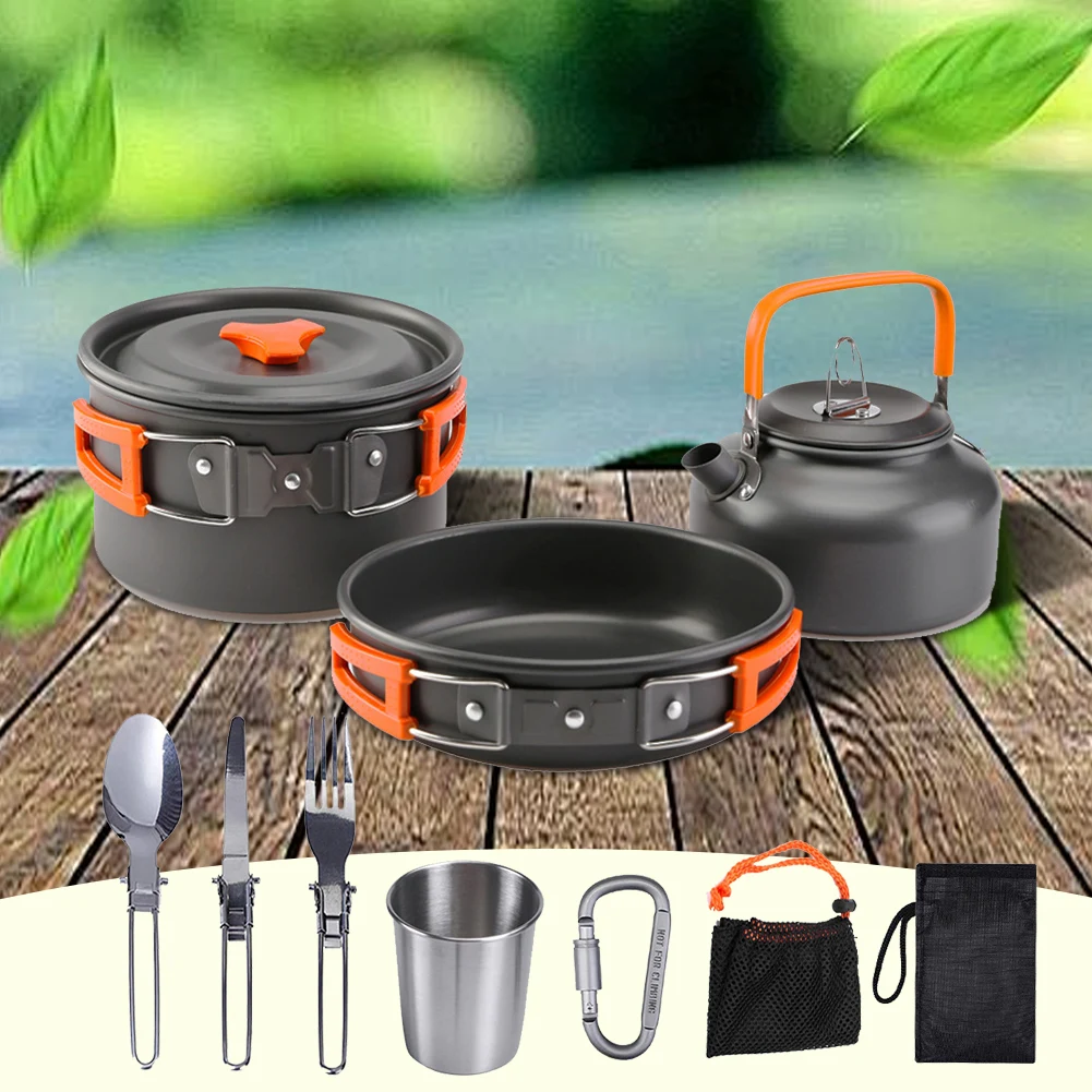 Camping-Kochgeschirr-Set, Wass – Camping Hiking Cooking Bewertung und Preis