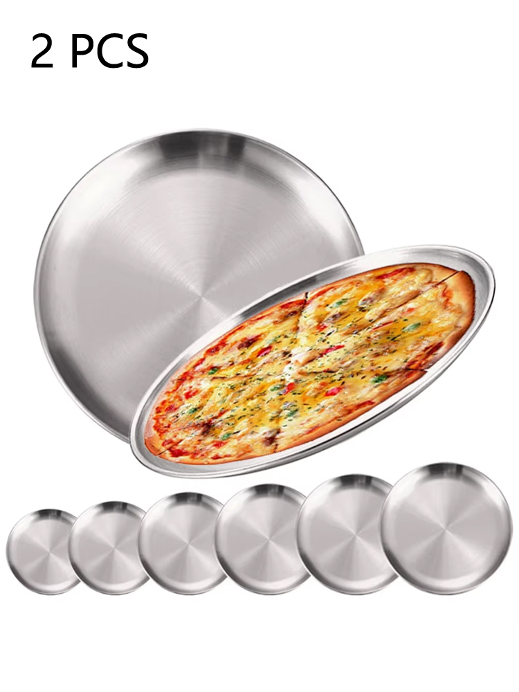 2 Stück Edelstahl Runde Silber – Camping Cooking Disc Bewertung und Preis