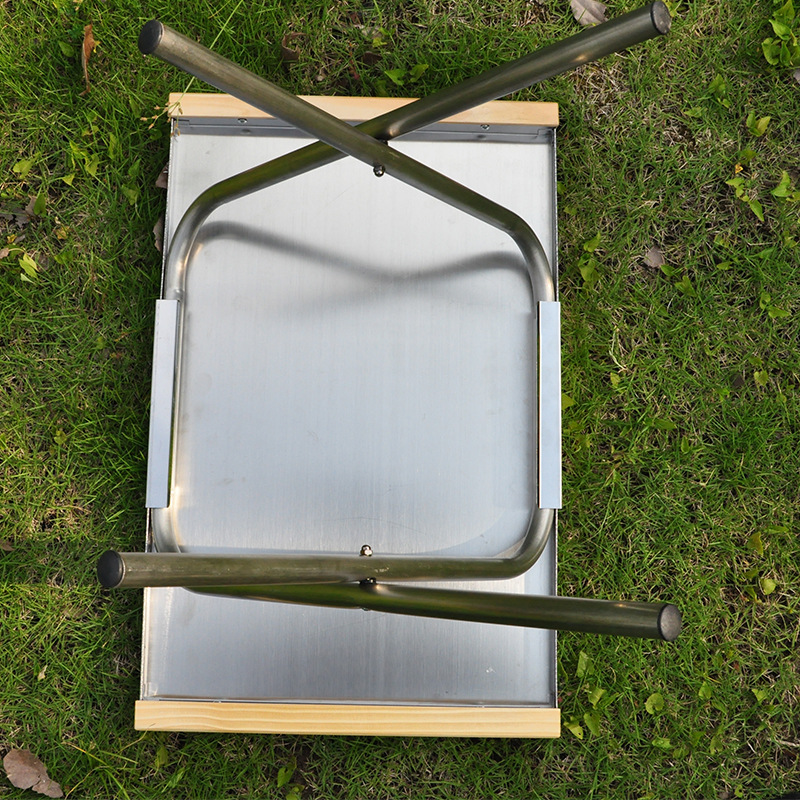 Tragbarer Edelstahl-Campingtis – Camping Cooking Table With Storage Bewertung und Preis